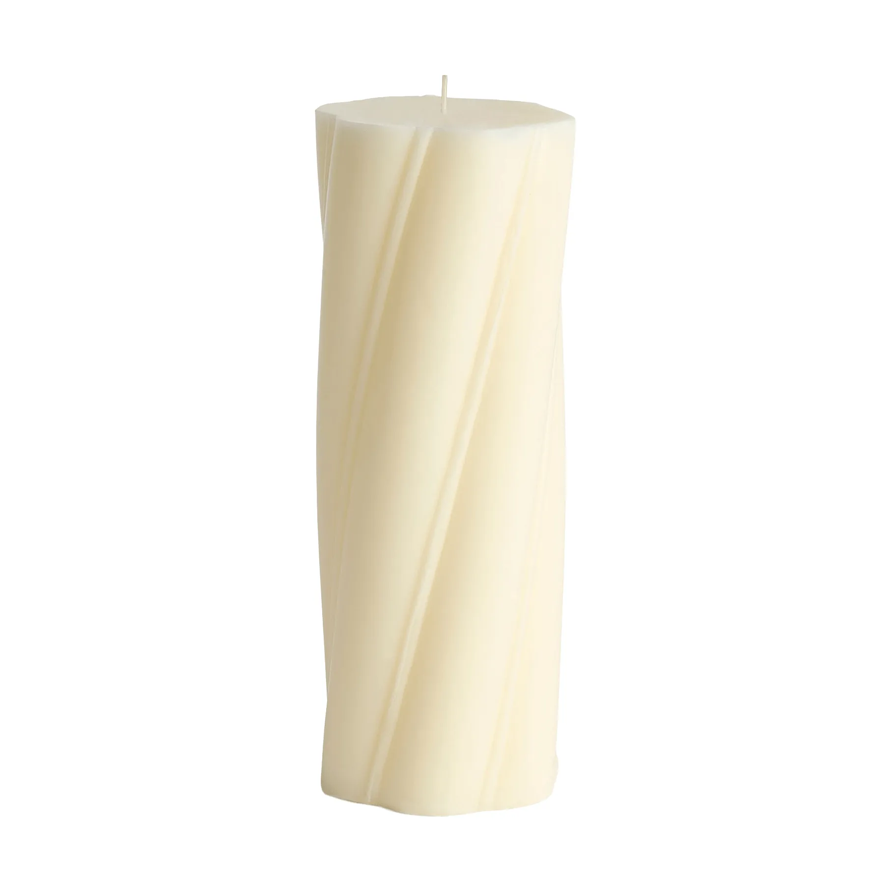 Soft Serve Candle świeca blokowa, Ivory, Ø9,5x24,5 cm HAY