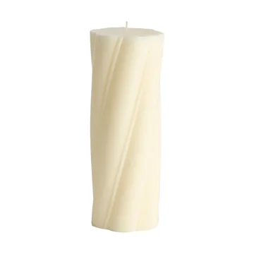 Soft Serve Candle świeca blokowa - Ivory, Ø9,5x24,5 cm - HAY
