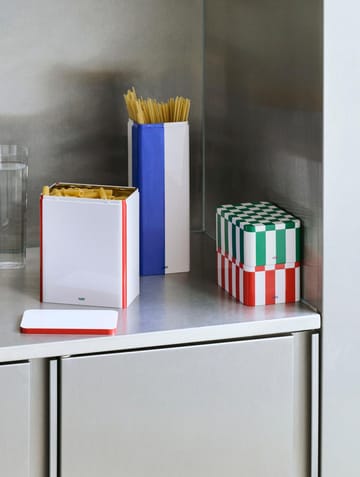 Słój do przechowywania Tin Container medium - Black-off white - HAY