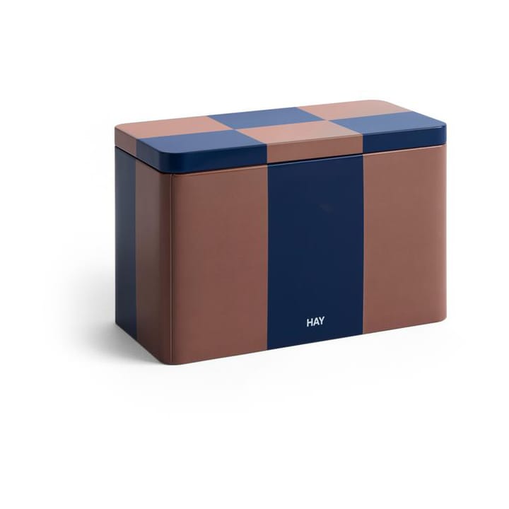 Słój do przechowywania Tin Container medium - Brown-midnight blue - HAY