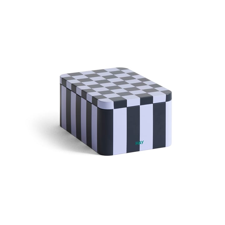 Słój do przechowywania Tin Container small, Dark blue-lavender HAY