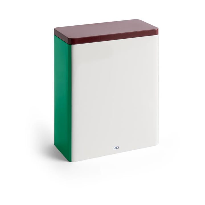 Słój do przechowywania Tin Container x-large - Off white-burgund-green - HAY