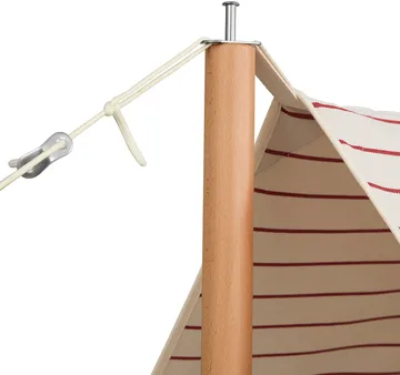 Ssłona przeciwsłoneczna Outdoor Market - Beige-red, 200x240 cm - HAY