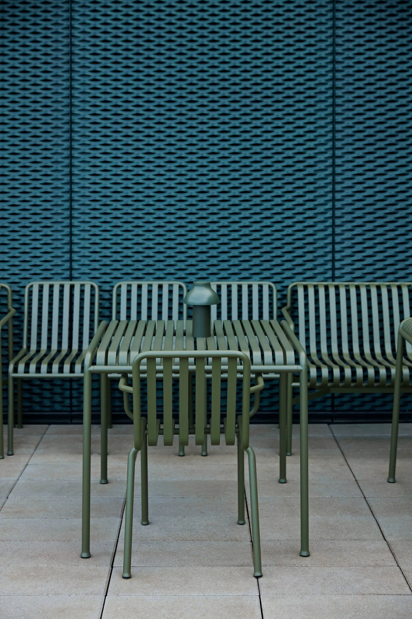 Stół 82,5x90 cm Palissade, Olive green HAY