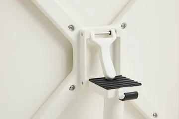 Stół Deville - Cream white, Ø80x74 cm - HAY