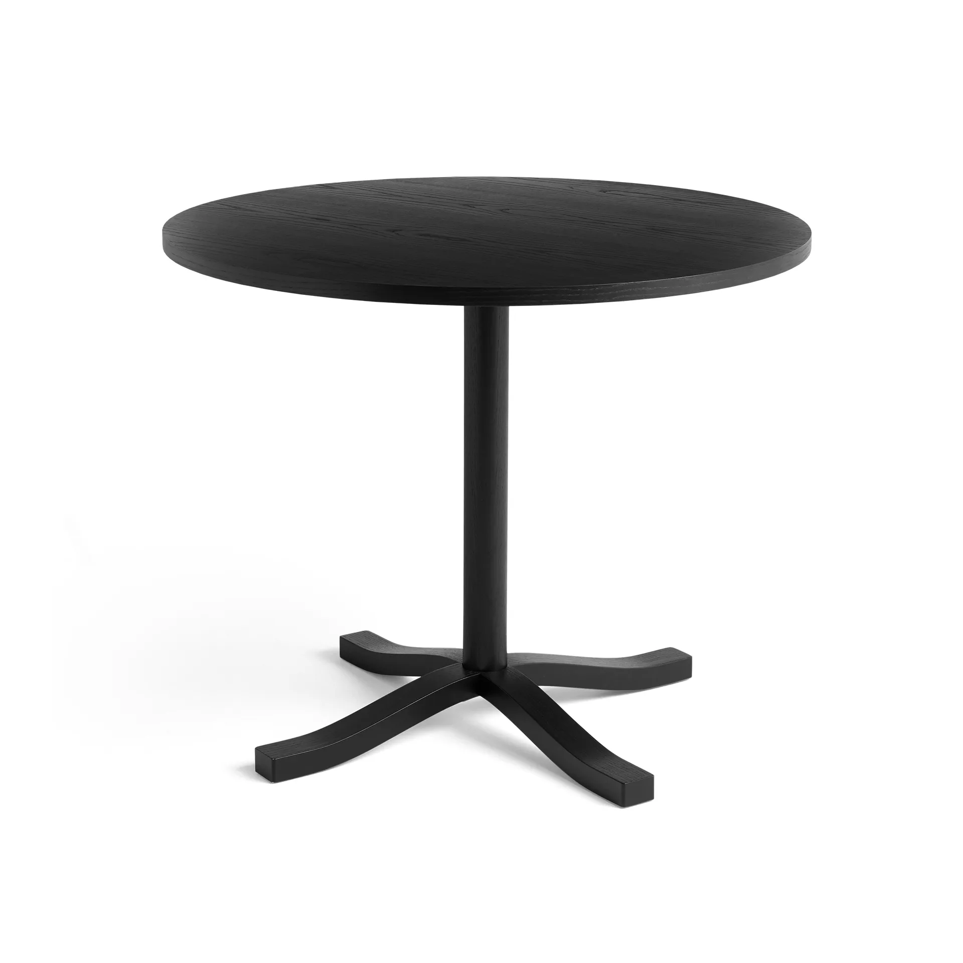 Stół do jadalni Pastis Table Ø90, Black lacquered ash HAY