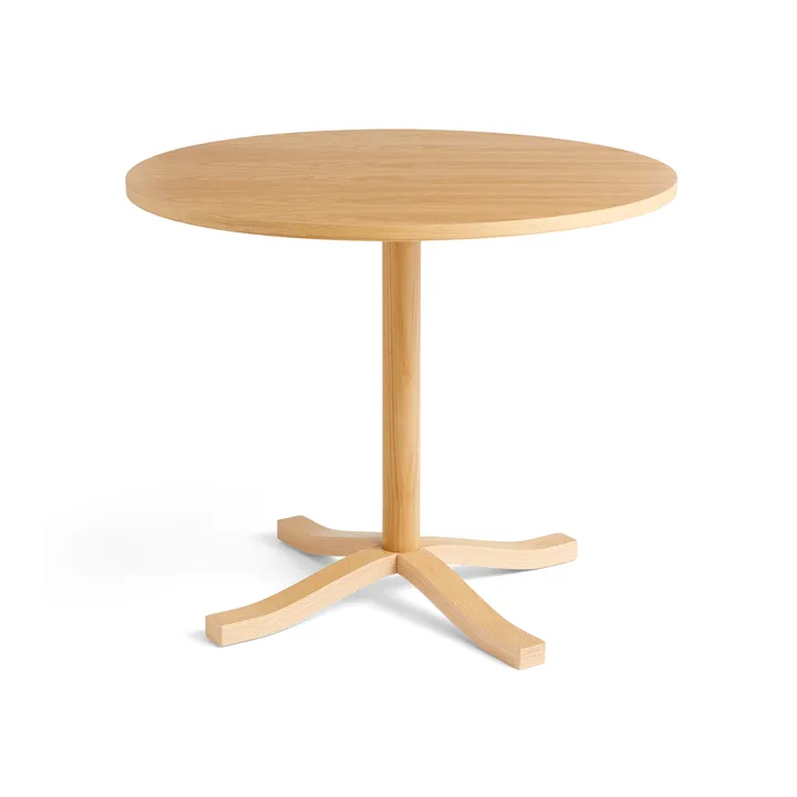 Stół do jadalni Pastis Table Ø90 - Lacquered oak - HAY