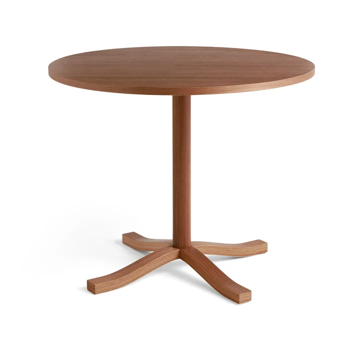 Stół do jadalni Pastis Table Ø90 - Lacquered walnut - HAY