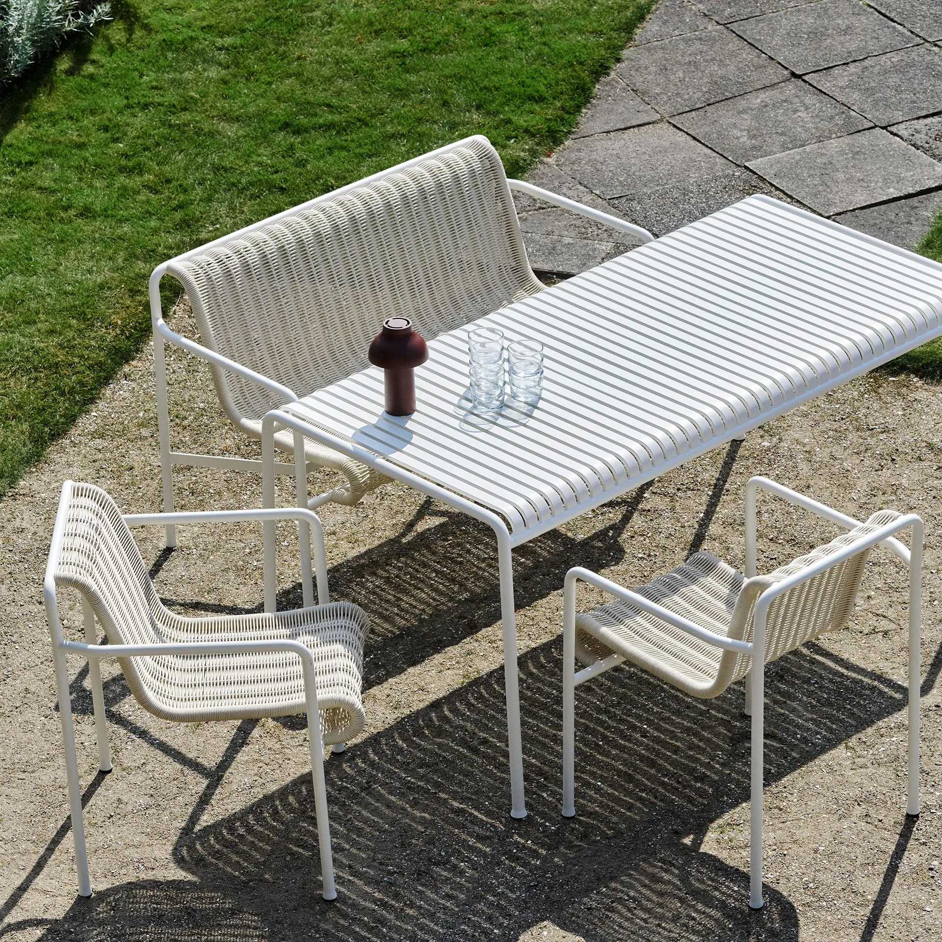 Stół jadalniany Palissade 170x90 cm, Cream white HAY