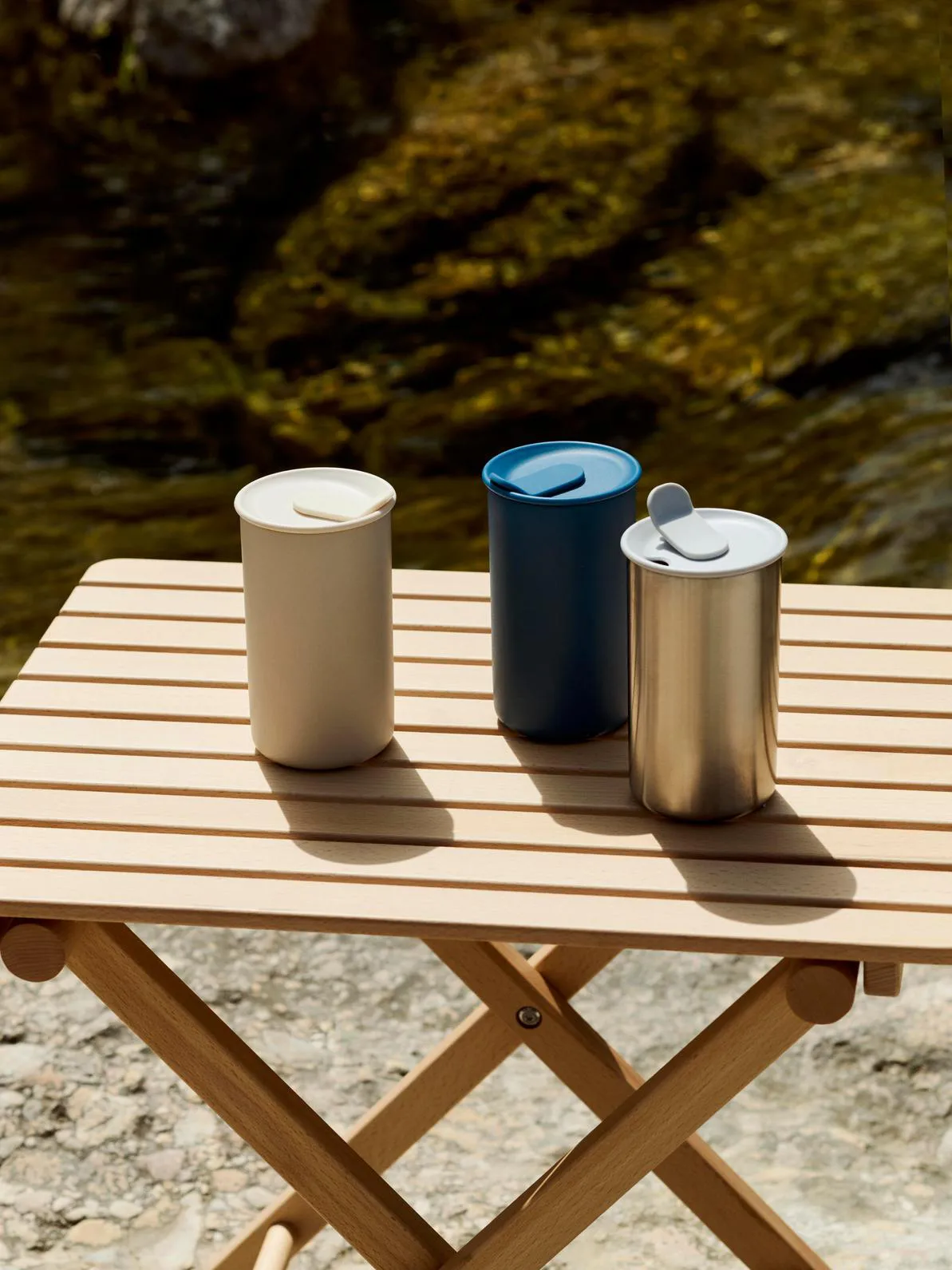 Stół składany Outdoor Market, Buk, small HAY