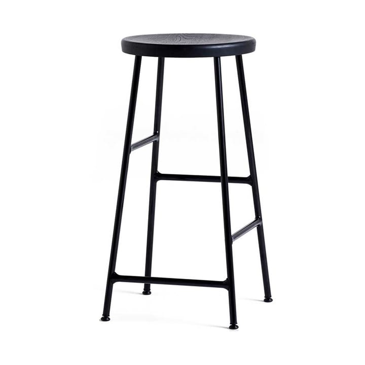Stołek barowy Cornet 65 cm - Soft black oak-soft black - HAY