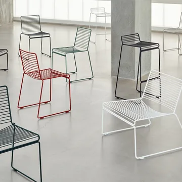 Stołek barowy Hee High barstol 75 cm - Rust - HAY