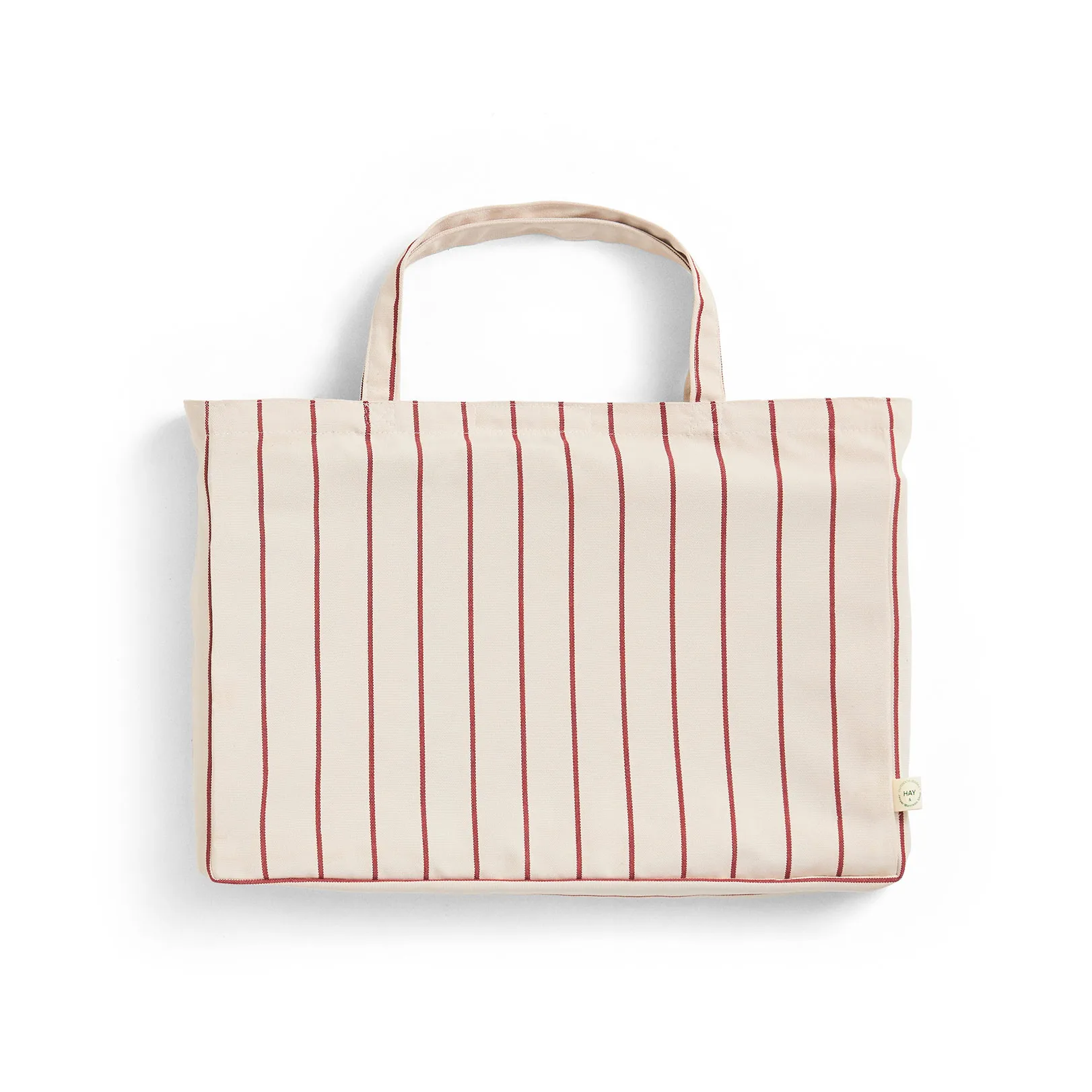 Stołek składany Outdoor Market, Beige-red HAY