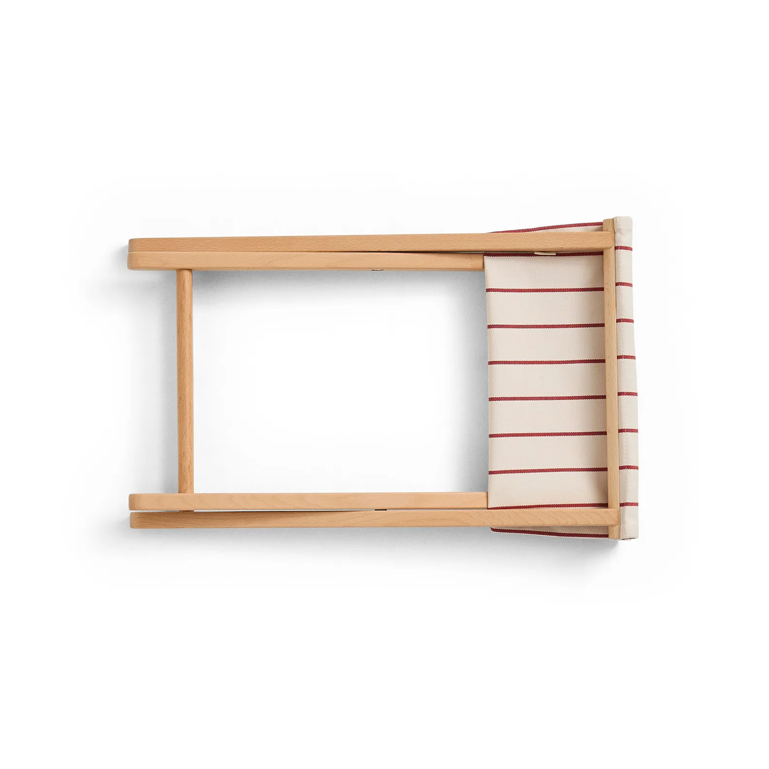 Stołek składany Outdoor Market, Beige-red HAY