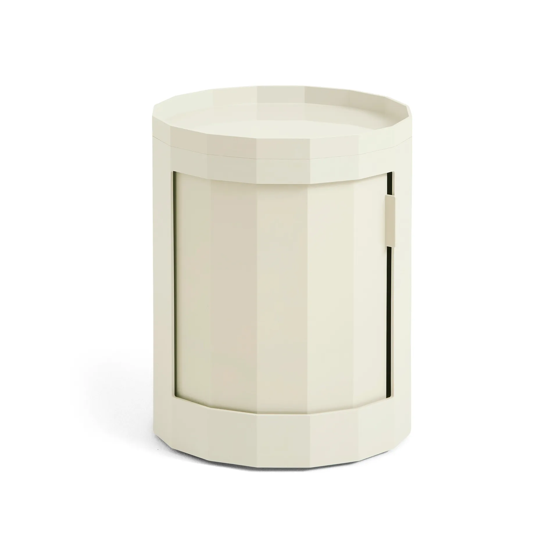 Stolik boczny Facet Cabinet 100, Eggshell HAY