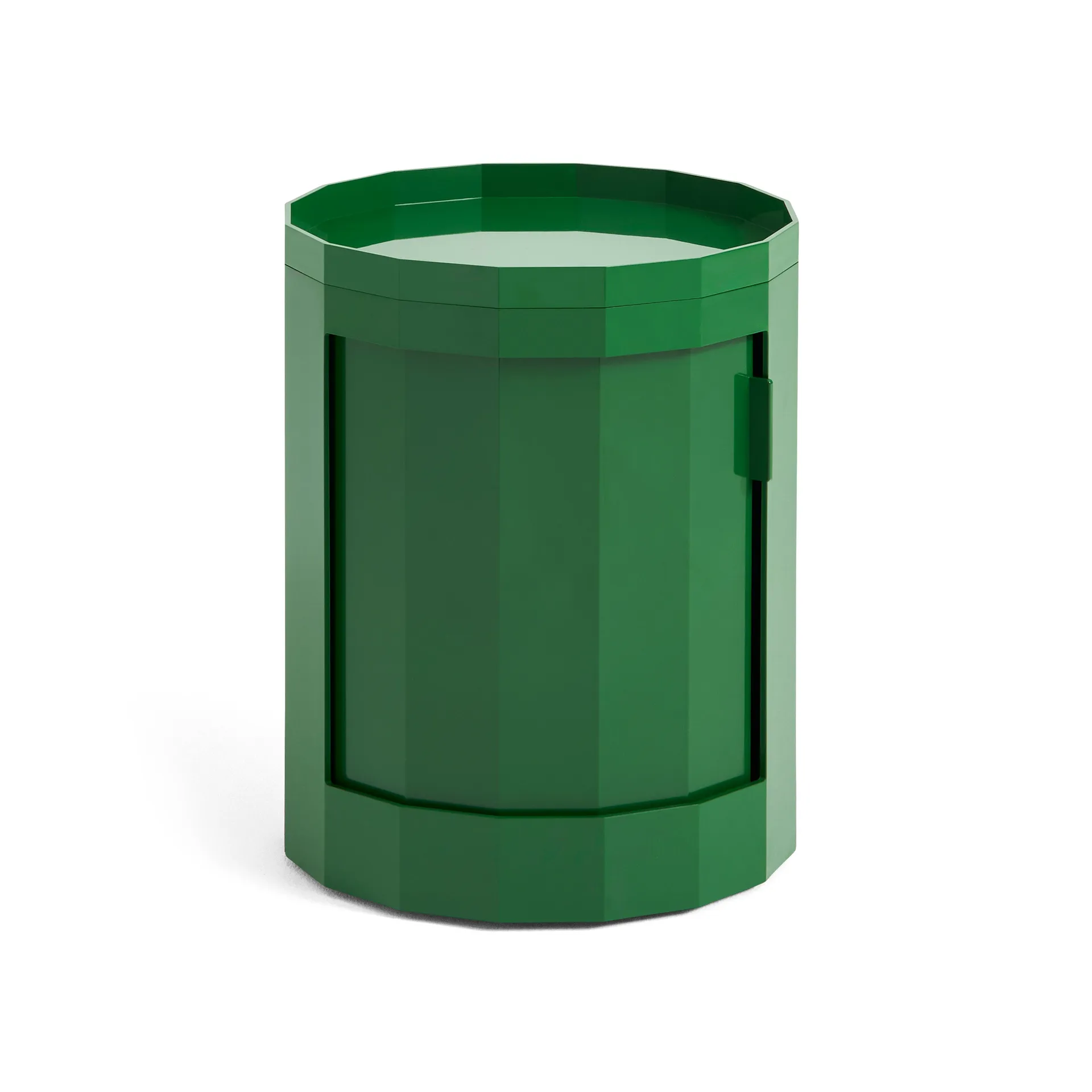 Stolik boczny Facet Cabinet 100, Spinach green HAY