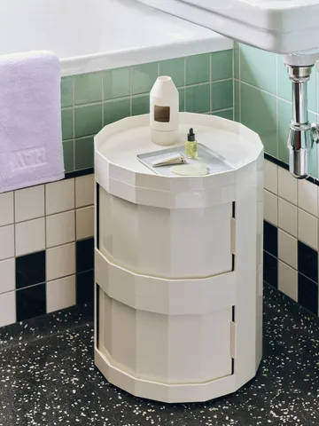 Stolik boczny Facet Cabinet 20 - Eggshell - HAY