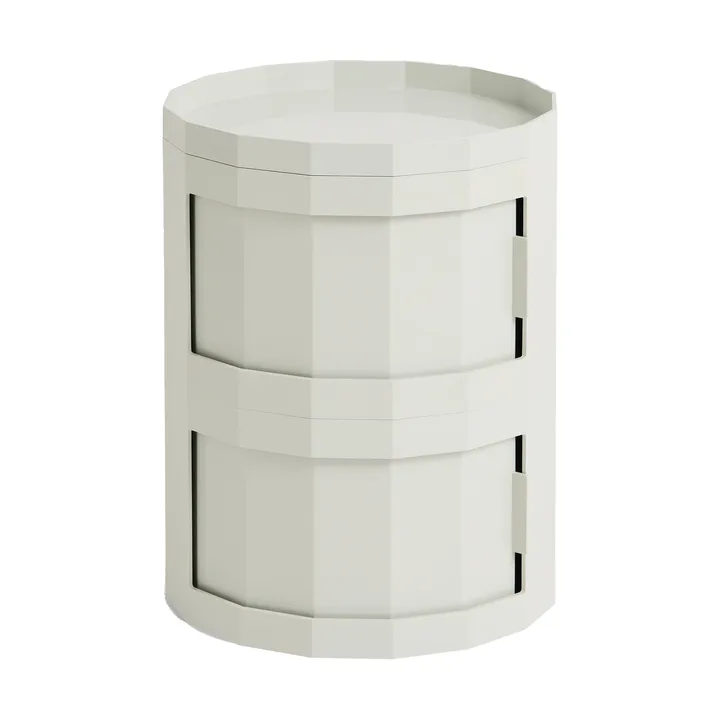 Stolik boczny Facet Cabinet 20 - Misty grey - HAY