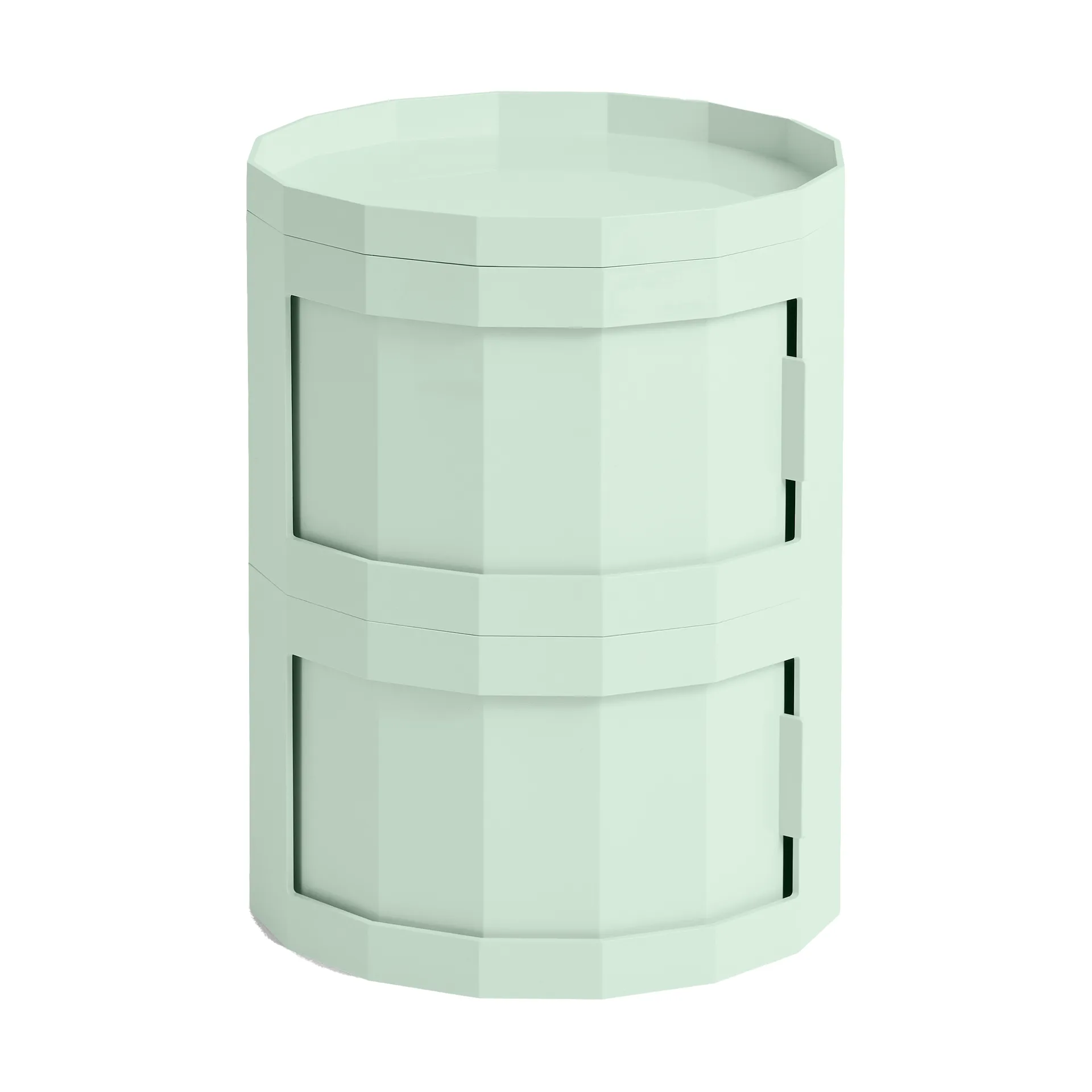 Stolik boczny Facet Cabinet 20, Soft mint HAY