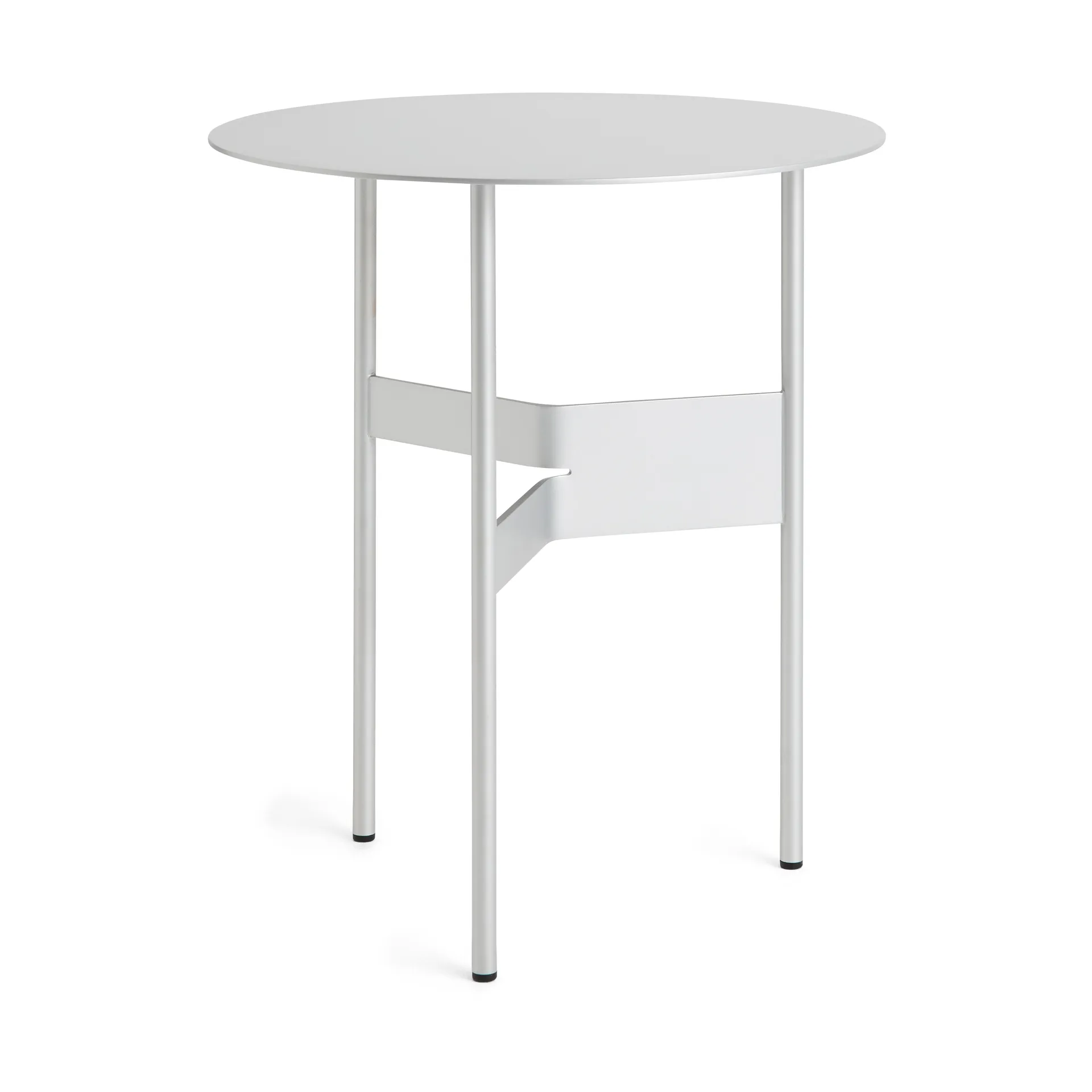 Stolik boczny Shim coffee table Ø45 cm, Silver grey HAY