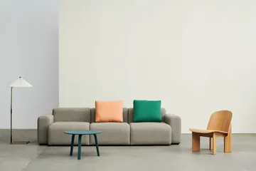 Stolik kawowy Bella - Brunswick green oak, Ø60x39 cm - HAY