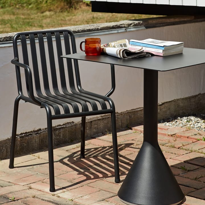 Stolik kawowy kwadratowy 65x65 cm Palissade Cone  , Anthracite HAY