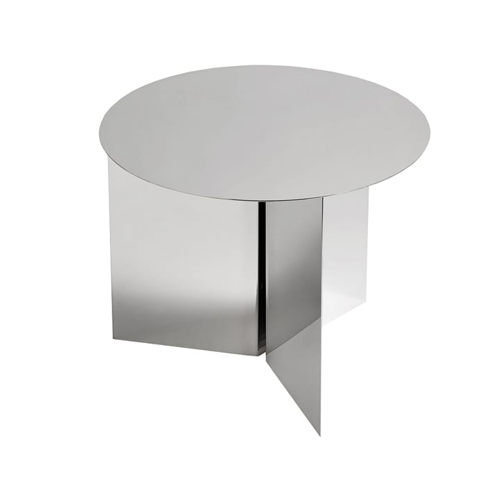 Stolik kawowy Slit, Polished stainless steel HAY