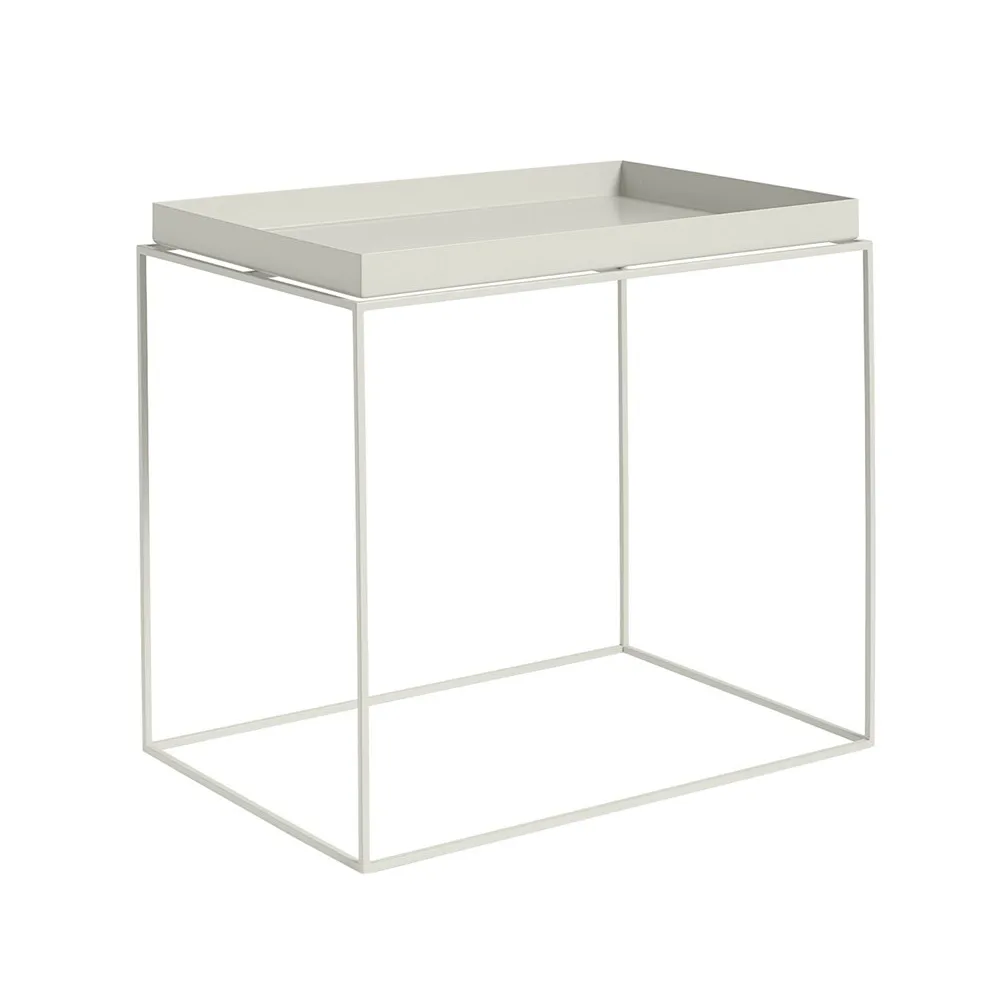 Stolik kawowy Tray Table, Warm grey, large HAY