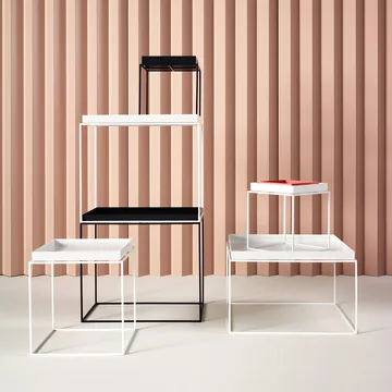 Stolik kawowy Tray Table - White, small - HAY