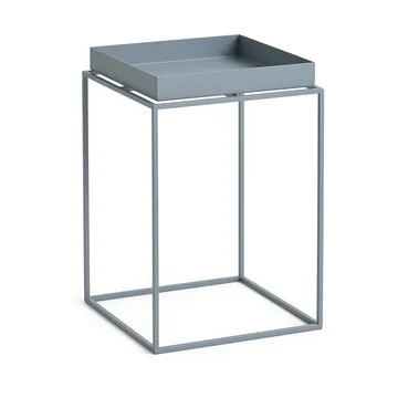 Stolik z tacą Tray Table medium - Pigeon blue, 30x30x44 cm - HAY