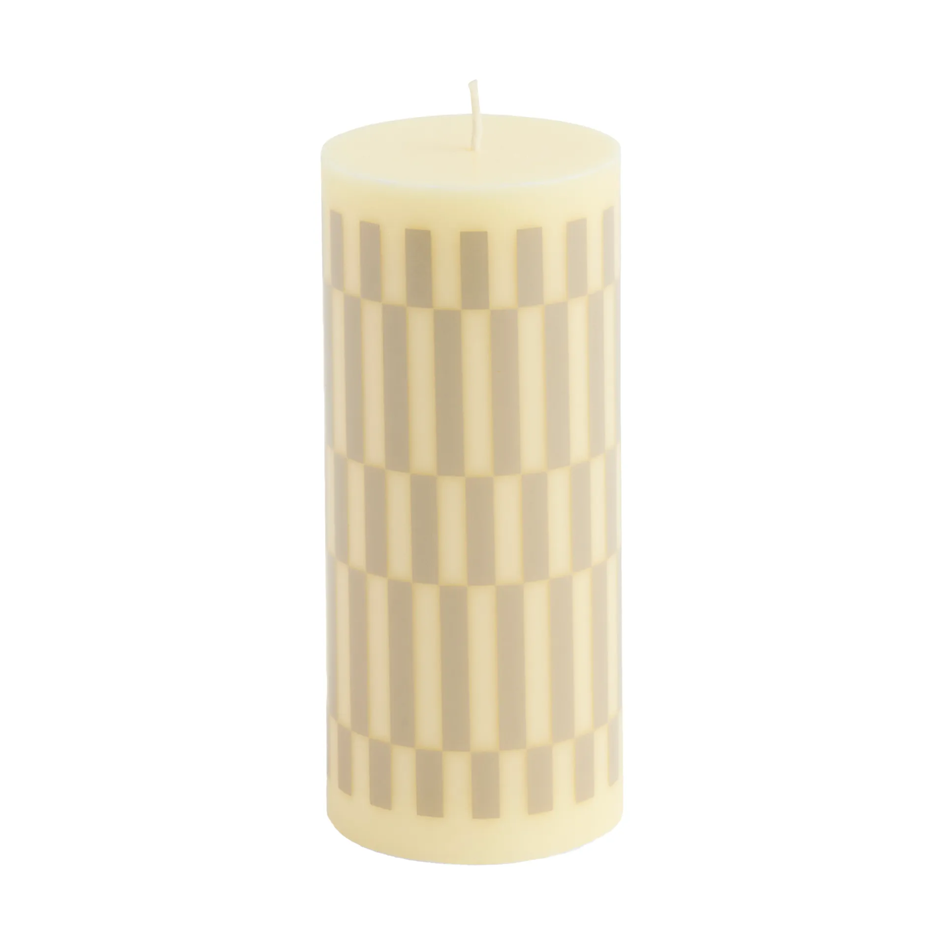 Świeca Column Candle small 15 cm, Cream-sand HAY