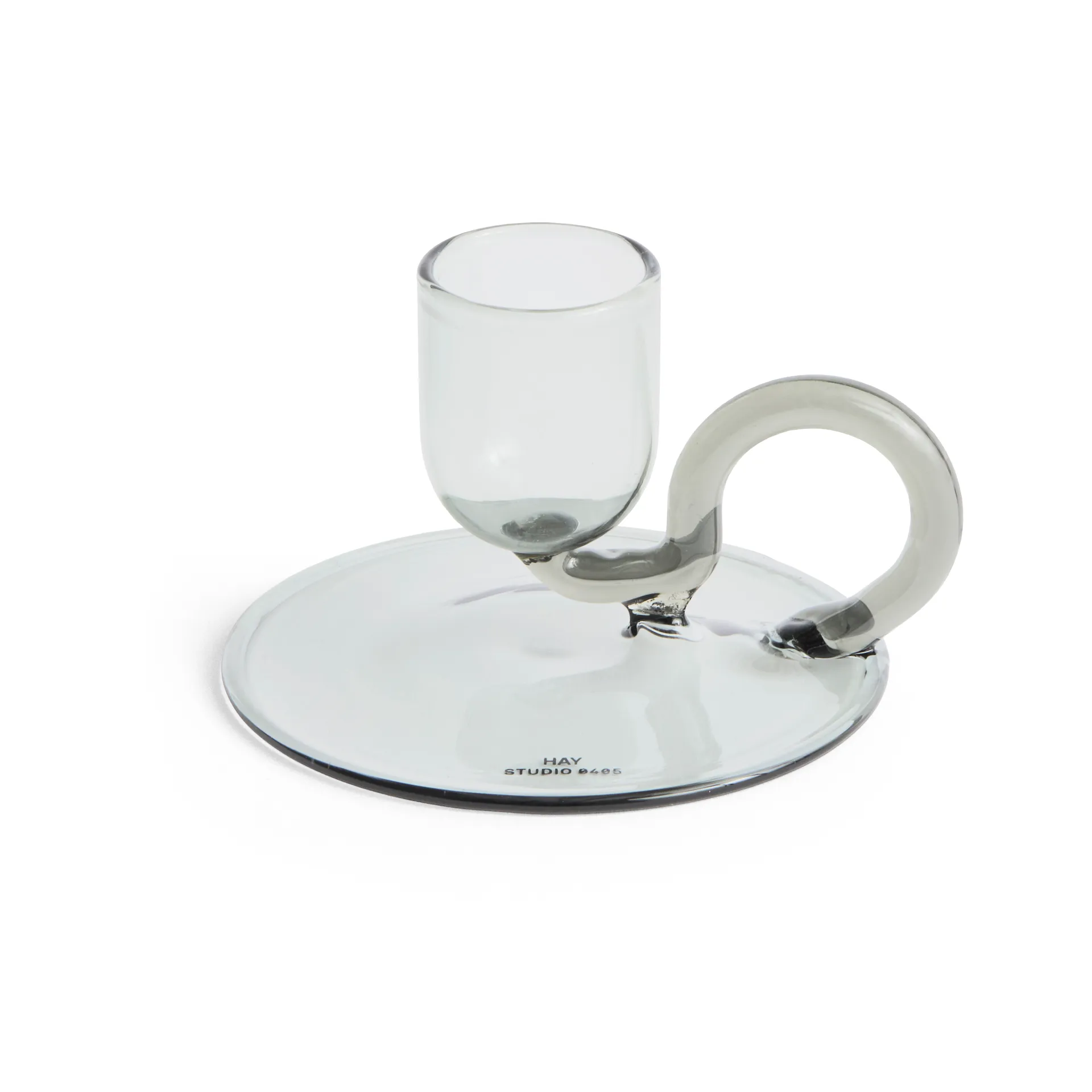 Świecznik Tiny curved, Grey HAY