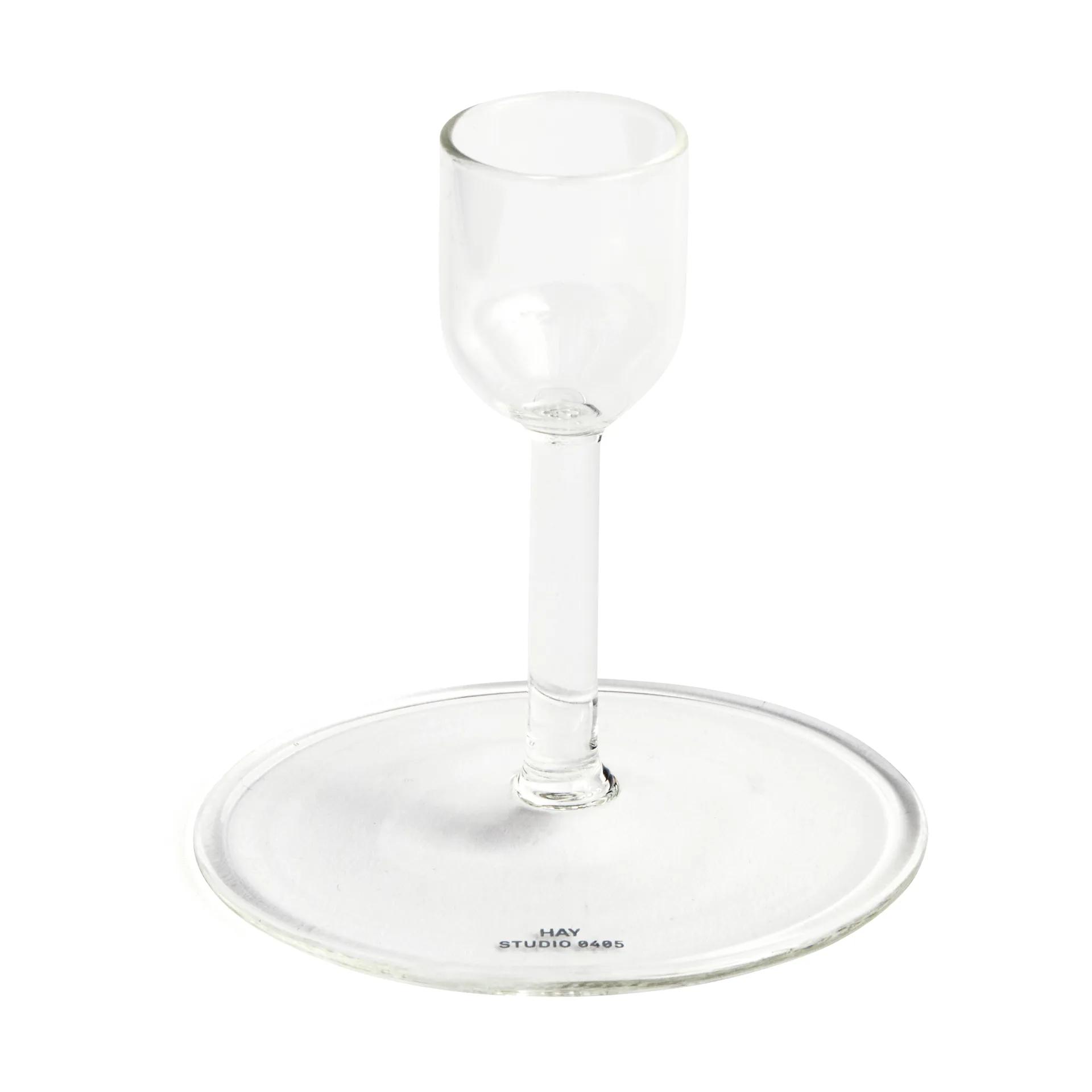 Świecznik Tiny straight, Clear HAY