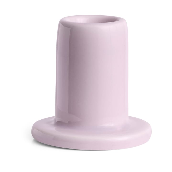 Świecznik Tube 5 cm - Pale pink - HAY