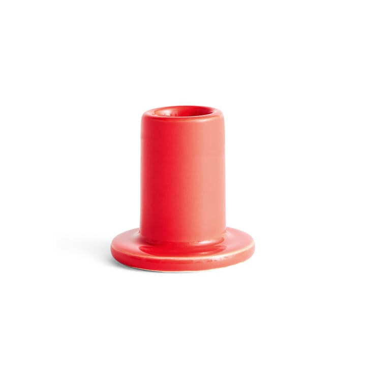 Świecznik Tube 5 cm - Warm red - HAY