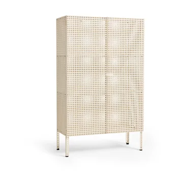 Szafka Perforated Cabinet large - Eggshell - HAY