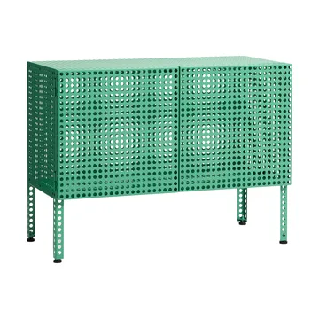 Szafka Perforated Cabinet small - Soft jade - HAY