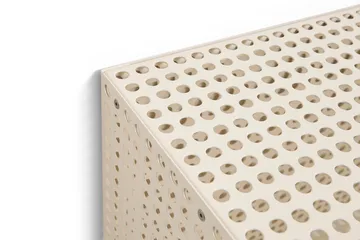 Szafka ścienna Perforated Cabinet small - Eggshell - HAY