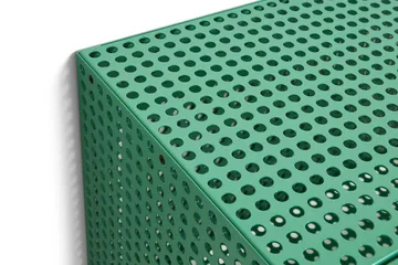 Szafka ścienna Perforated Cabinet small - Soft jade - HAY
