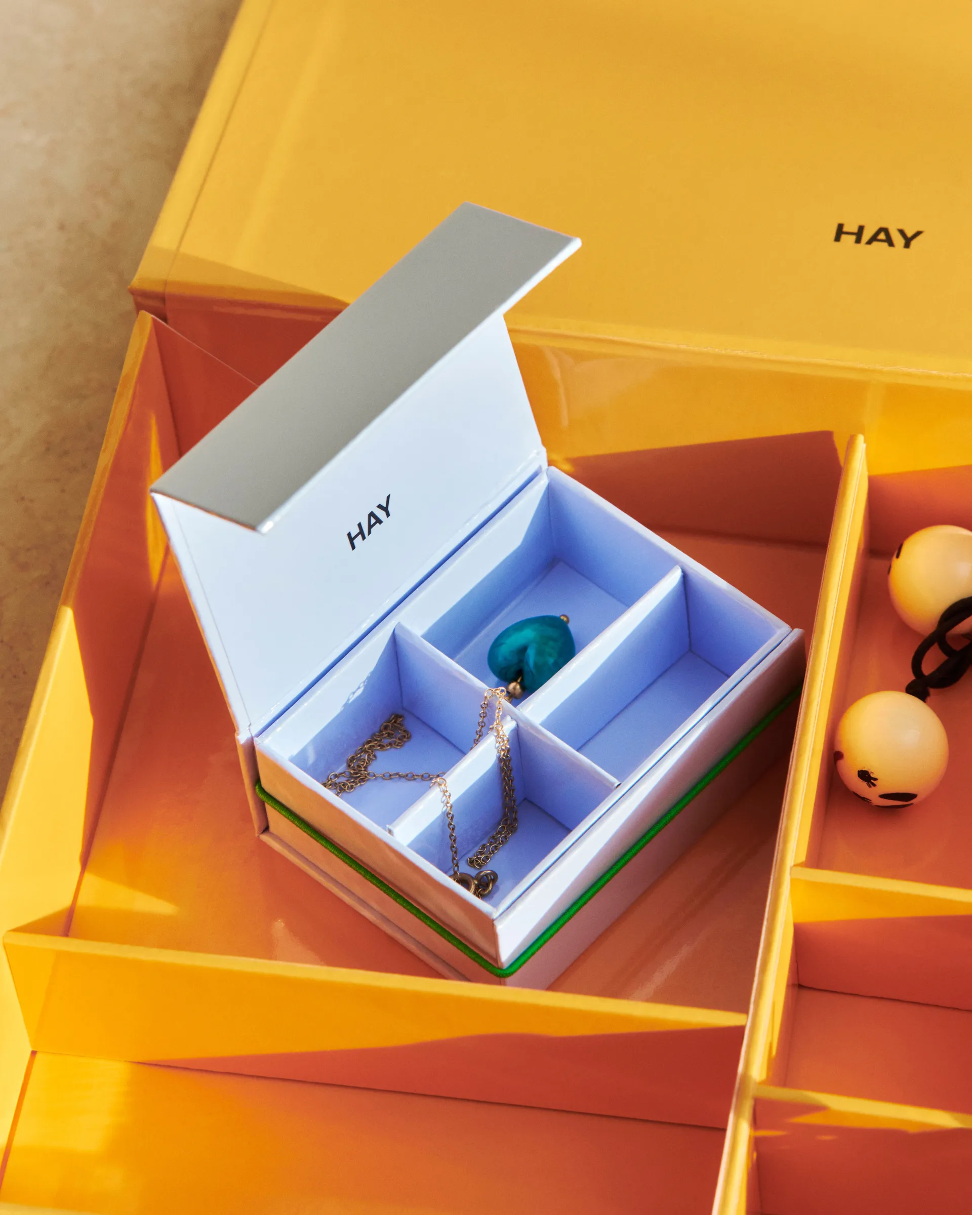 Szkatułka na biżuterię Colour Storage Travel X-small, Lavender HAY