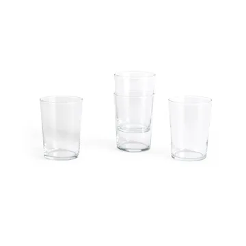 Szklanka do napojów Glass L 490 ml, 4-pak - Przezroczysty - HAY
