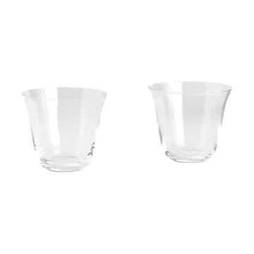 Szklanki Curve Tumbler 2 szt. - Clear - HAY