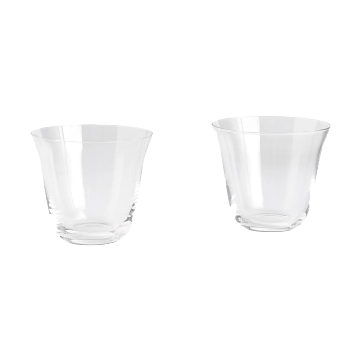 Szklanki Curve Tumbler 2 szt. - Clear - HAY