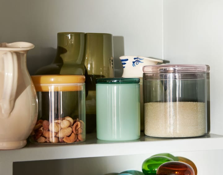 Szklany słoik do przechowywania Borosilicate M 60 cl, Przezroczysty HAY
