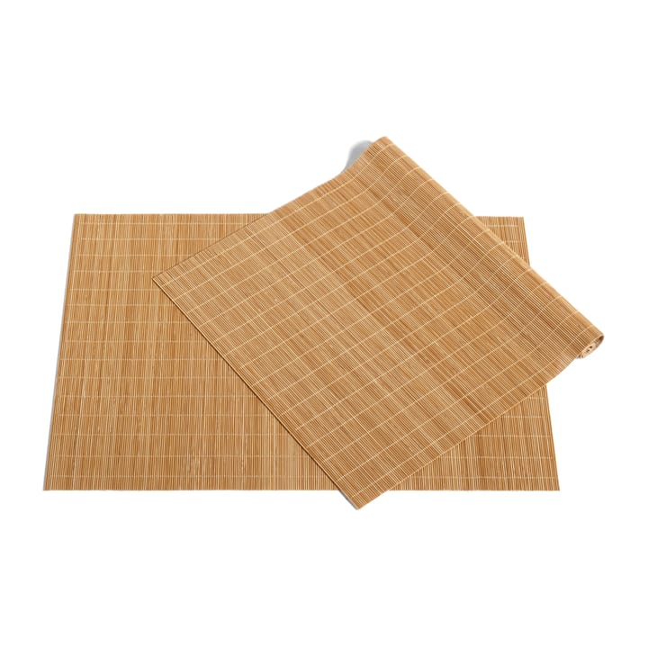 Taca Bamboo 31x44 cm 2-pak - Naturalne - HAY