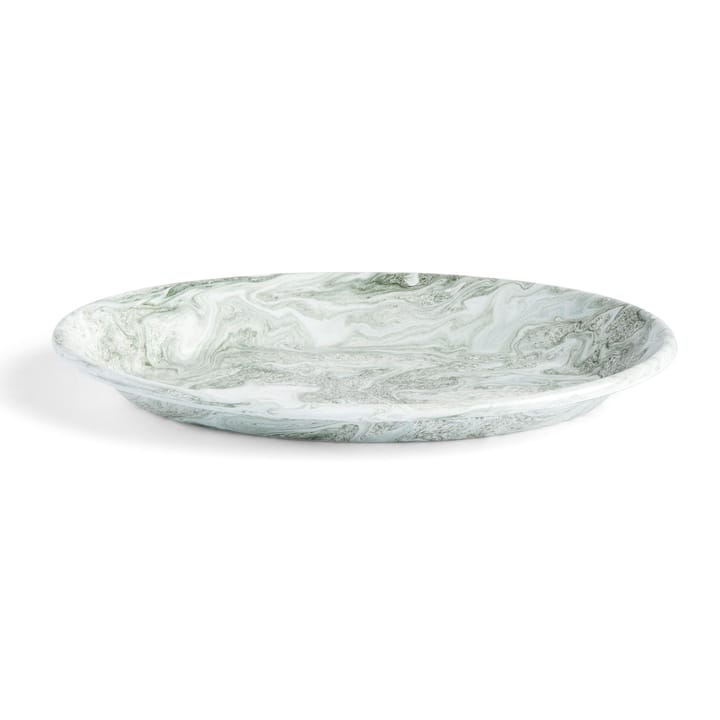 Talerz owalny Soft Ice 21,5x31,5 cm - Green - HAY