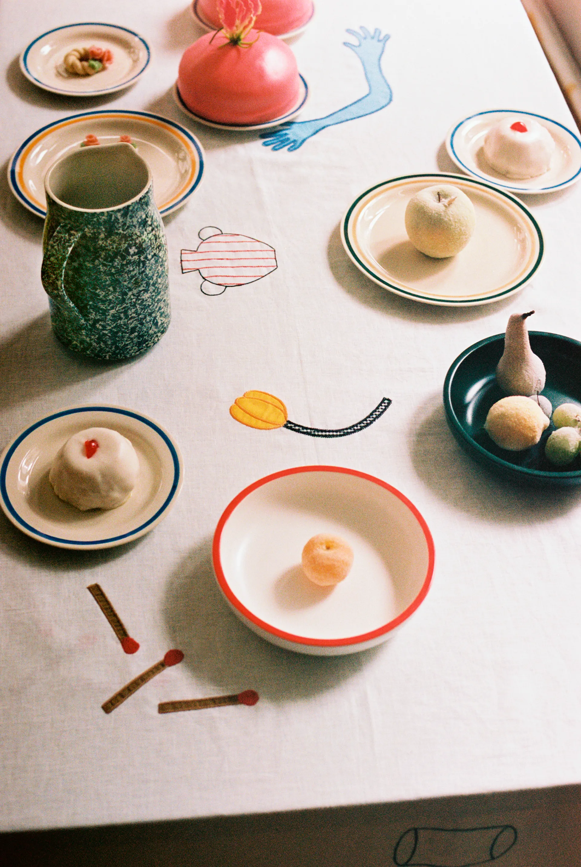 Talerz Sobremesa Ø18,5 cm 2-pak, Blue HAY