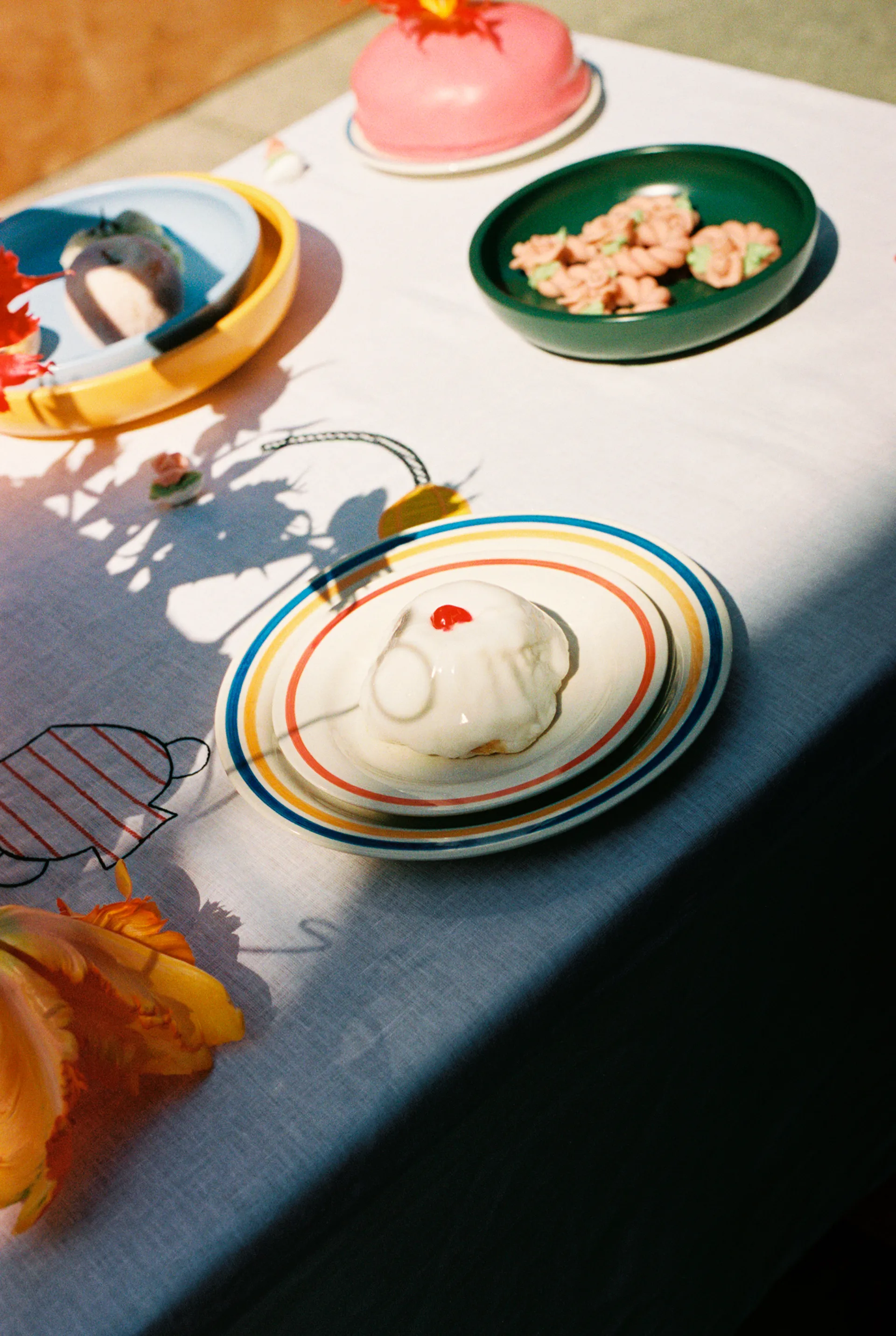 Talerz Sobremesa Ø18,5 cm 2-pak, Red HAY