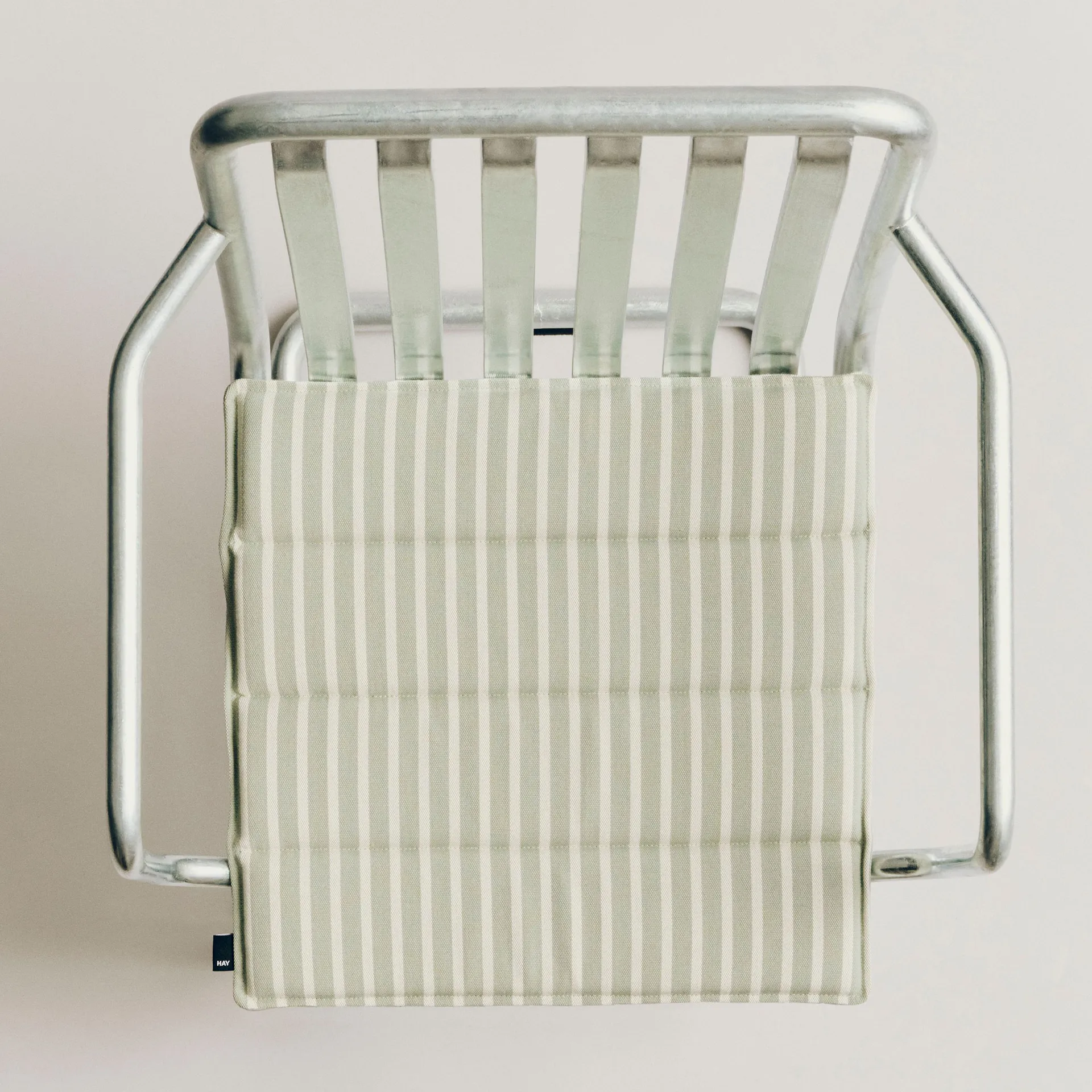 Terrazza poduszka na siedzisko, Grey bold stripe, 40x40 cm HAY