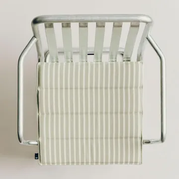 Terrazza poduszka na siedzisko - Grey bold stripe, 40x40 cm - HAY